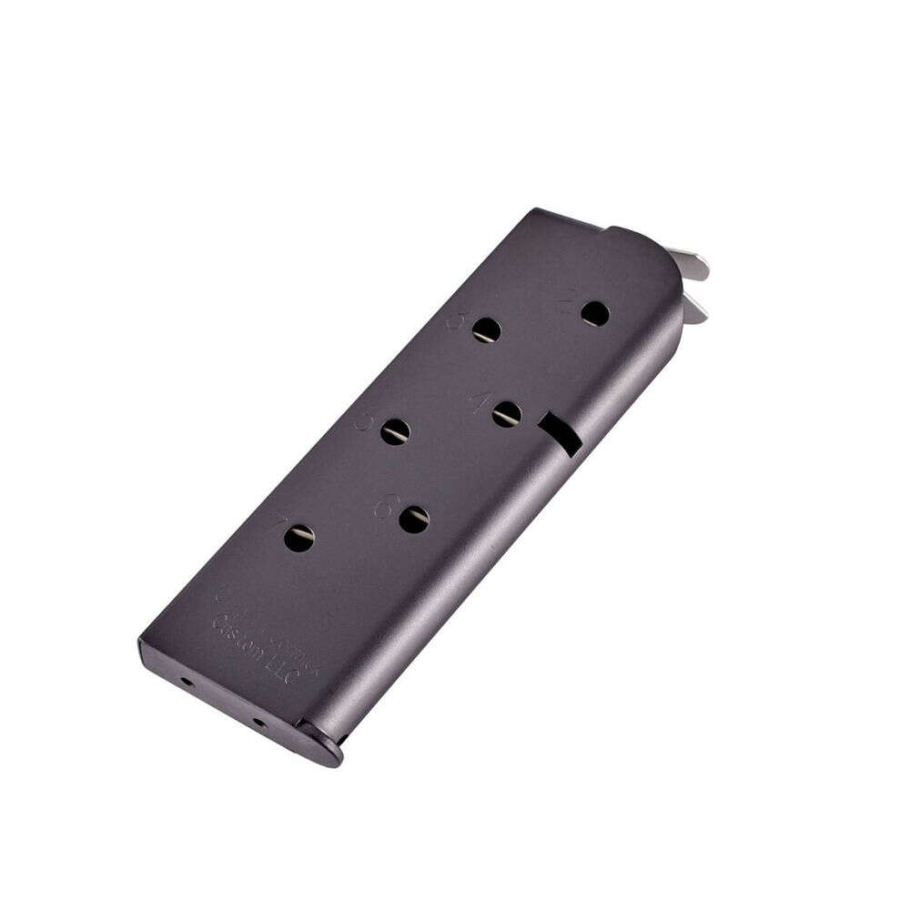 Magazines Chip McCormick 4.50" 45ACP CMP MATCH GRD CMP 45 ACP 7 RD BLACK MAG • Model: 4.50"